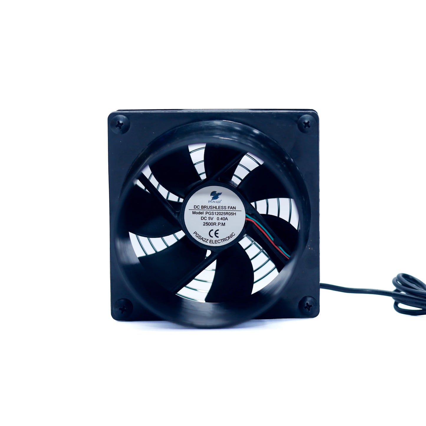 DC Axial Fan 120mm – 5V, 0.40A, 2500RPM