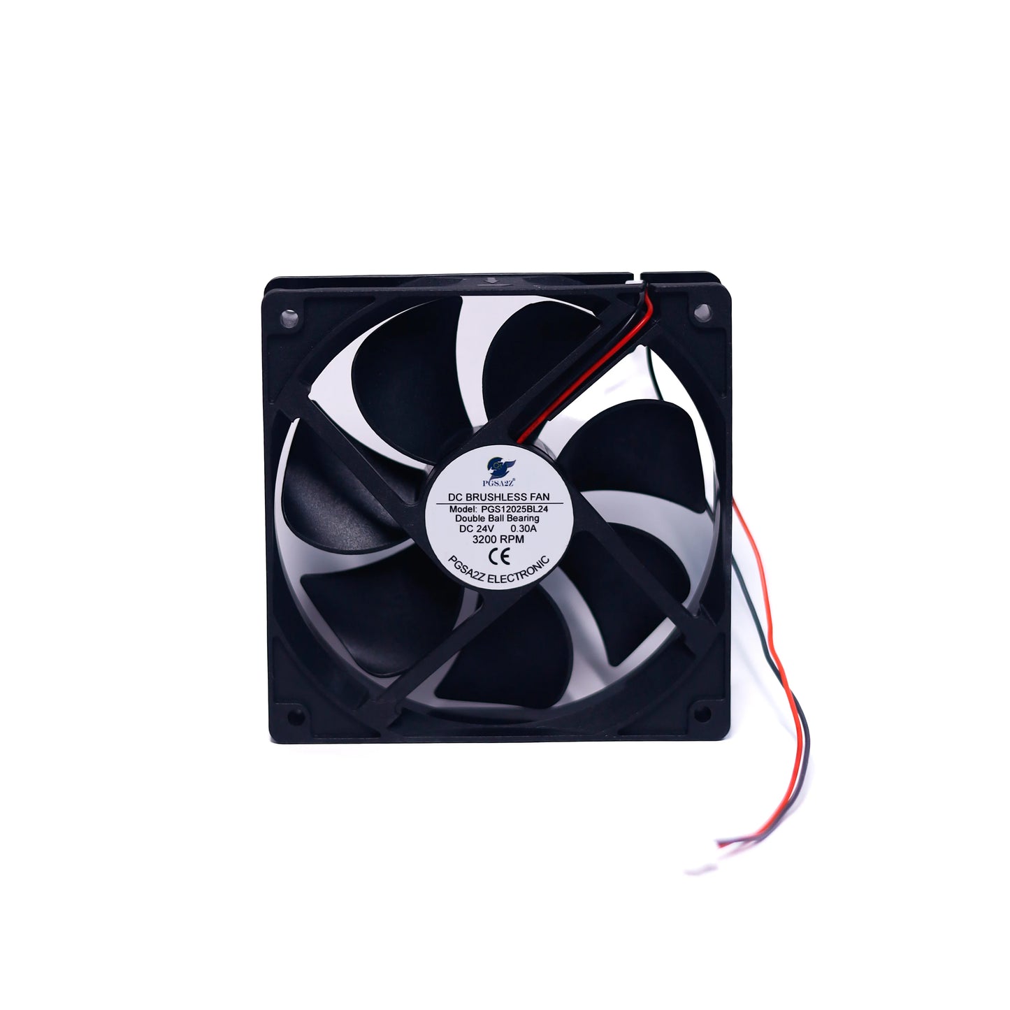 DC Axial Fan 120mm – 24V, 3200RPM