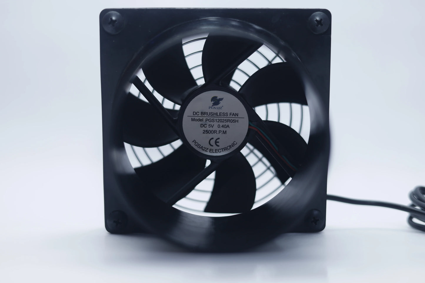 DC Axial Fan 120mm – 5V, 0.40A, 2500RPM