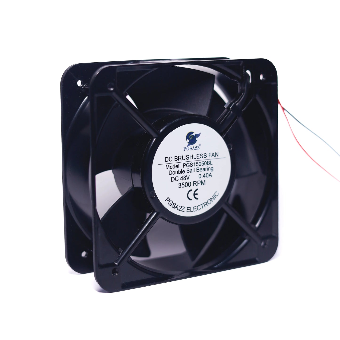 DC Axial Fan 150mm – 48V, 3500RPM