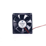 DC Axial Fan 80mm – 12V, 3500RPM, Sleeve Bearing
