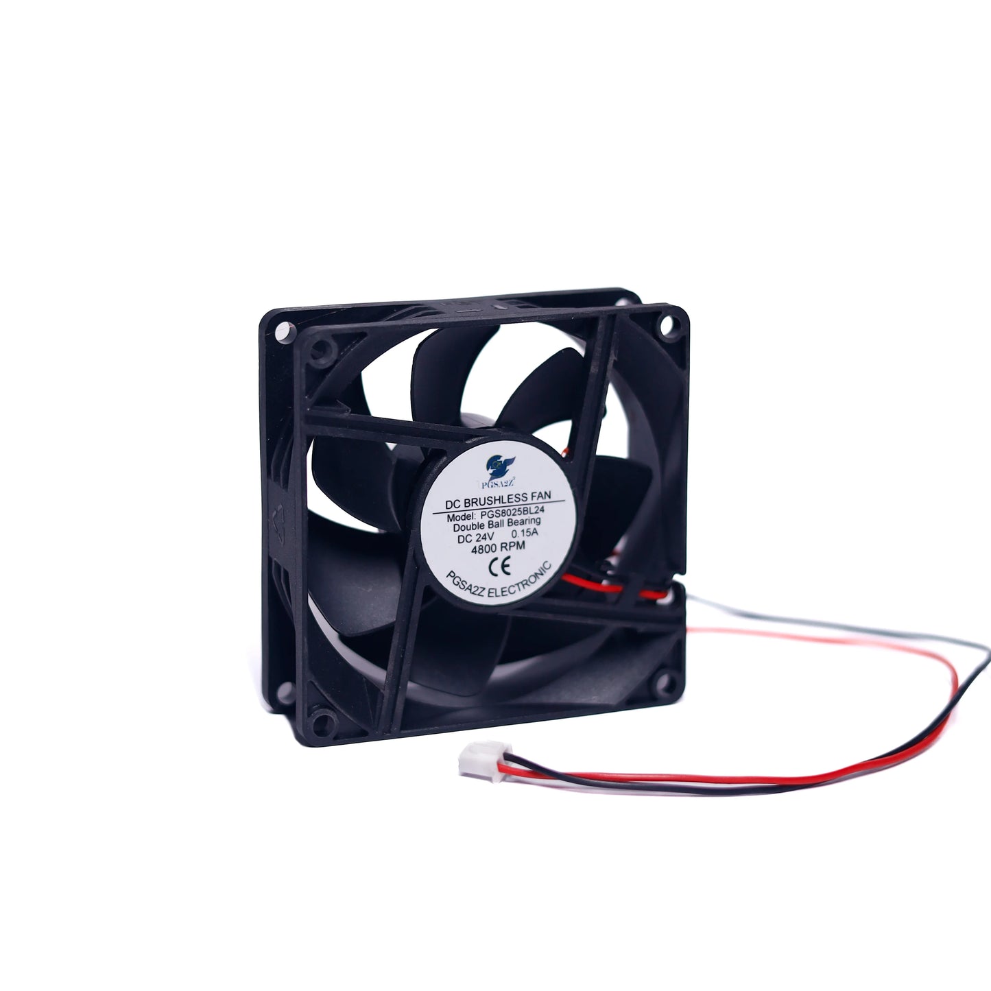 DC Axial Fan 80mm – 24V, 4800RPM