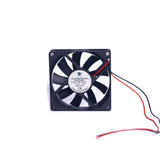 DC Axial Fan 80x15mm (Slim) – 12V, Sleeve Bearing