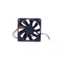 DC Axial Fan 80x15mm (Slim) – 12V, Sleeve Bearing