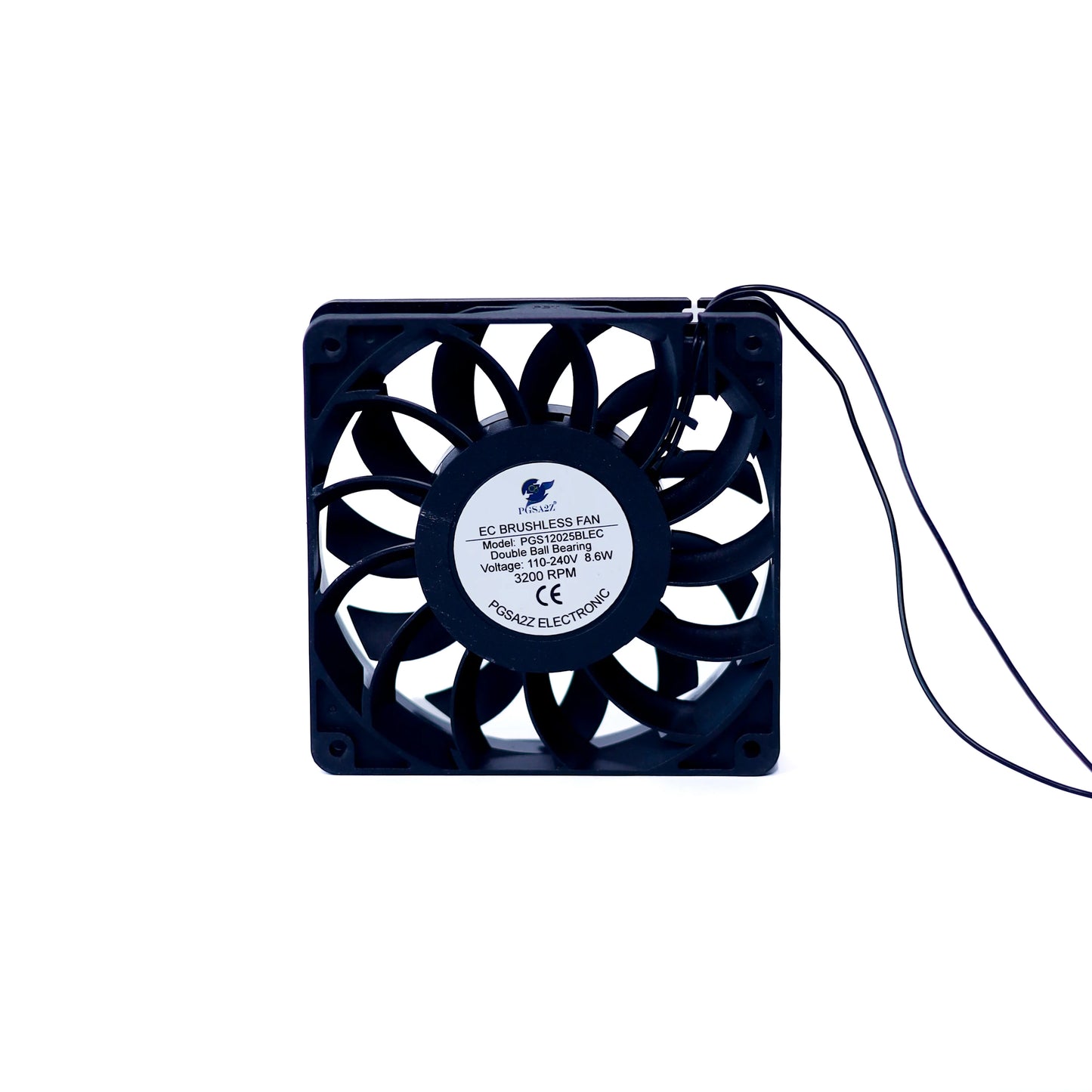EC Axial Fan 120mm – 110-240V, 3200RPM
