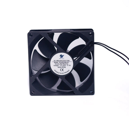 EC Axial Fan 92mm – 110-240V, 4000RPM