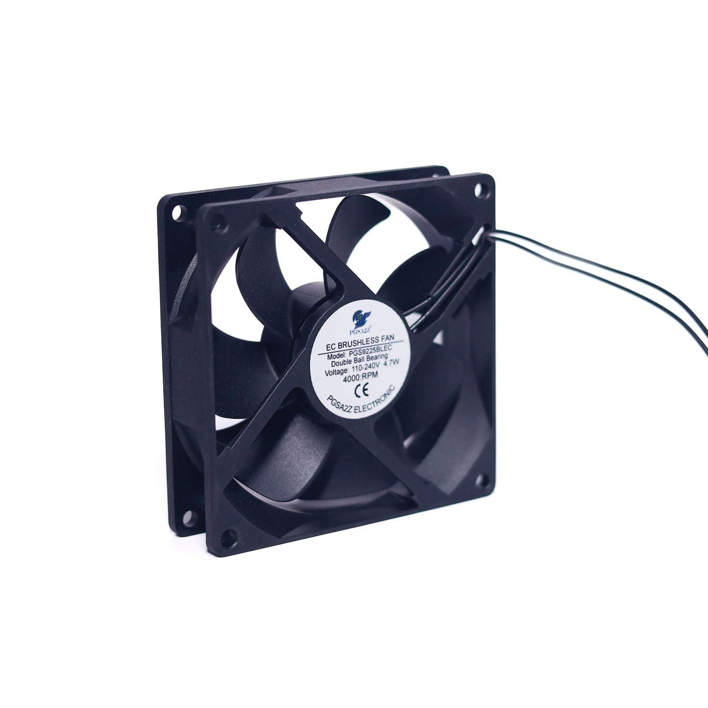 EC Axial Fan 92mm – 110-240V, 4000RPM