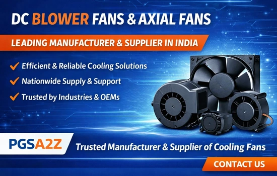 Axial & blower fans manufacturer in India