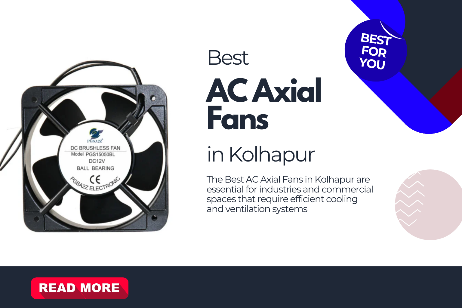 Best AC Axial Fans in Kolhapur for Efficient Industrial Cooling